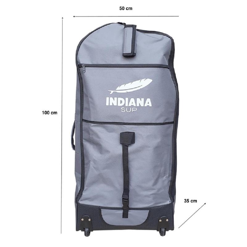 Indiana Inflatable 10'6" Family Pack ink 3-piece Fibre / Composite Paddle - misty blue (2025)