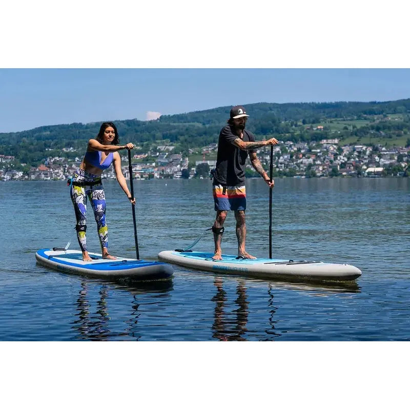 Indiana Inflatable 10'6" Family Pack ink 3-piece Fibre / Composite Paddle - misty blue (2025)