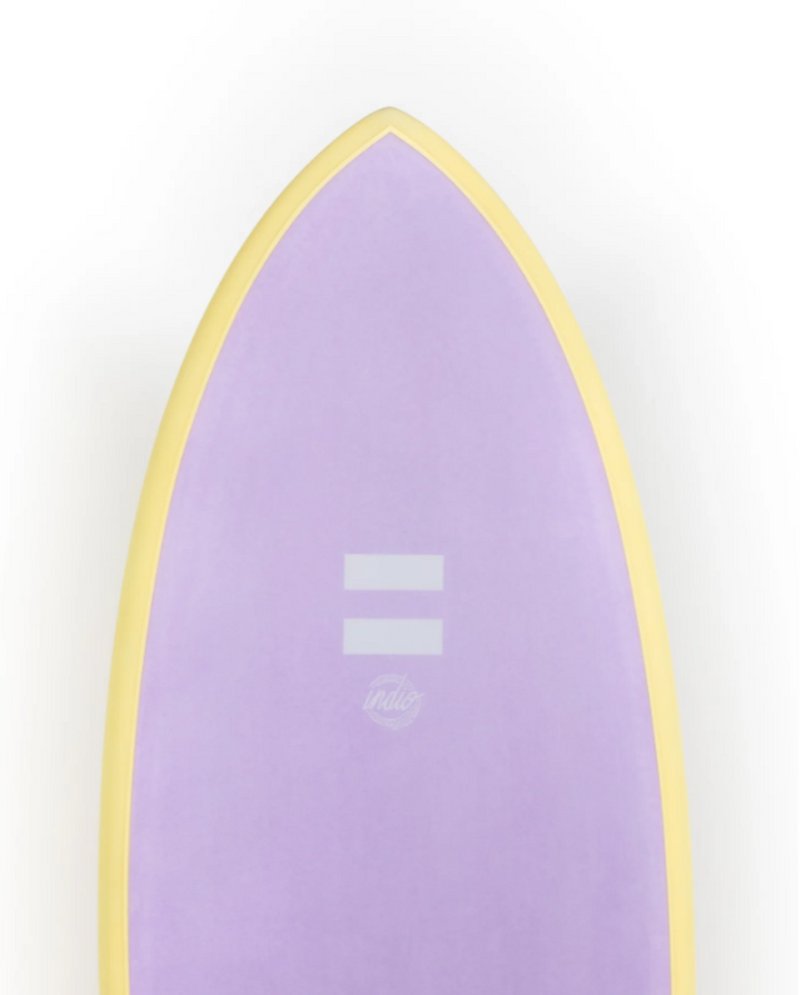 Indio Surfboards DAB Fish 5'5" 33.5L - Cream Lilac