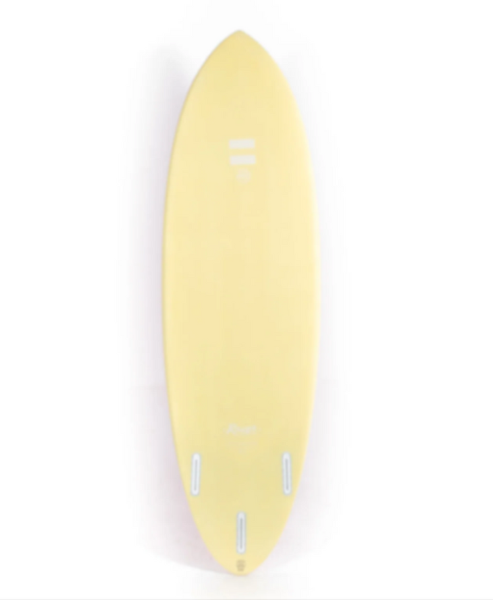 Indio Surfboards Racer 6'4" 42L - Cream Flamingo