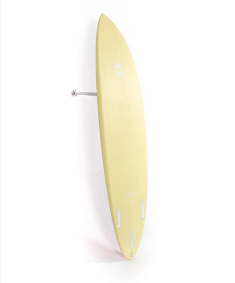 Indio Surfboards Racer 6'4" 42L - Cream Flamingo