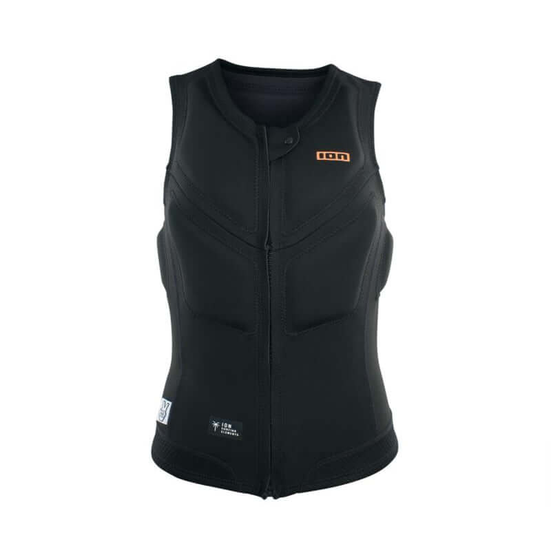 Ion Damen Ivy Vest Frontzip Kite Prallschutzweste - Black