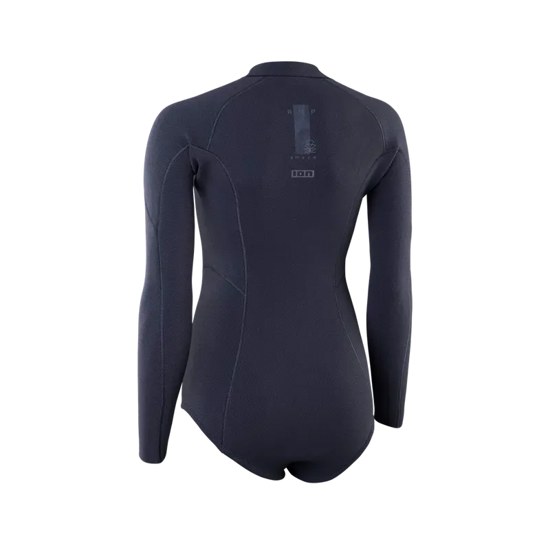 Ion Damen Langarm Front Zip Amaze Amp Hot Shorty 2.0 bikini fit- 900 black