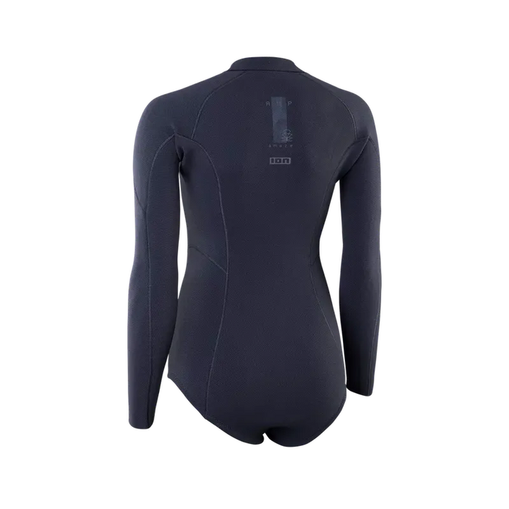 Ion Damen Langarm Front Zip Amaze Amp Hot Shorty 2.0 bikini fit- 900 black