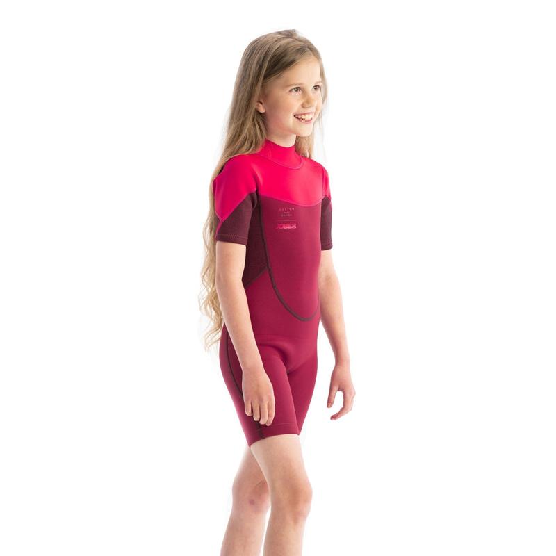 Jobe Kinder Shorty Boston 2mm Backzip - hot pink