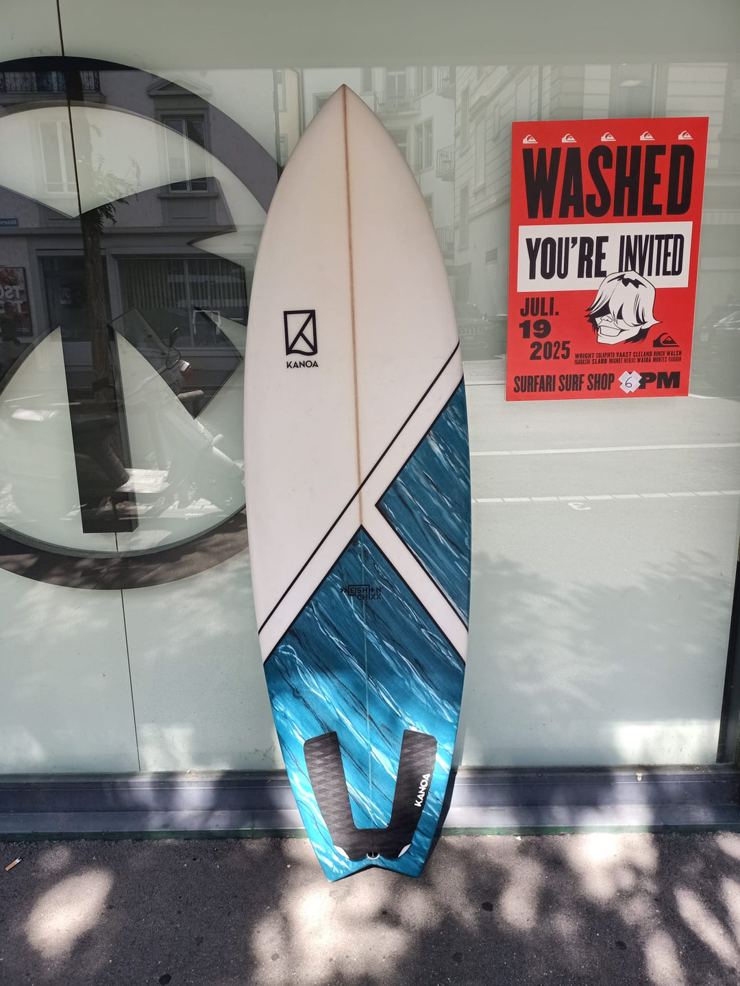 Kanoa Surfboards Fish`n`Chixx 5'10" 35.8L FCSI (Occasion)