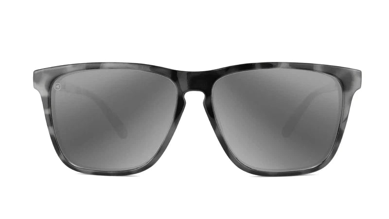 Knockaround Brillen Fast Lanes - Shell / Silver Smoke