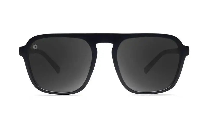 Knockaround Brillen Pacific Palisades - Black on Black