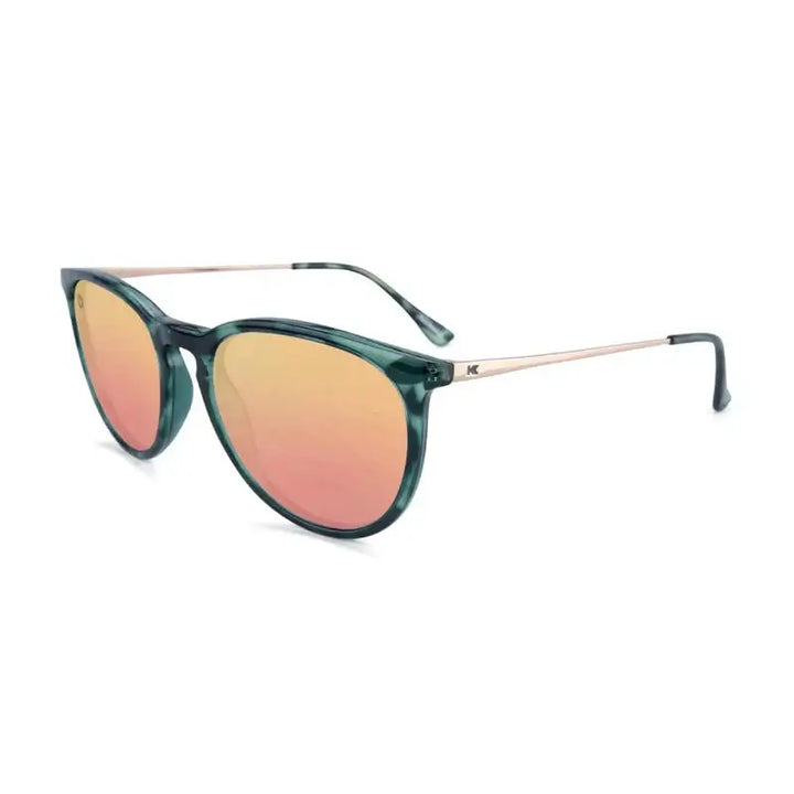 Knockaround Sonnenbrille Mary Janes - Slate Tortoise Shell / Rose Gold