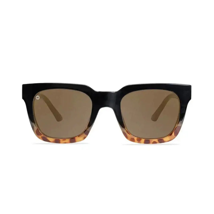 Knockaround Sonnenbrille Songbirds - Glossy Black and Tortoise Shell Fade