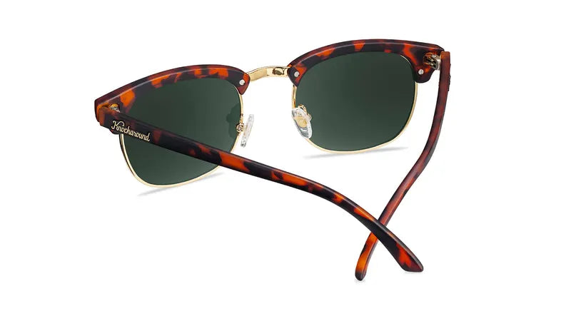 Knockaround Sonnenbrillen Brooklines - Matte Tortoise Shell & Gold