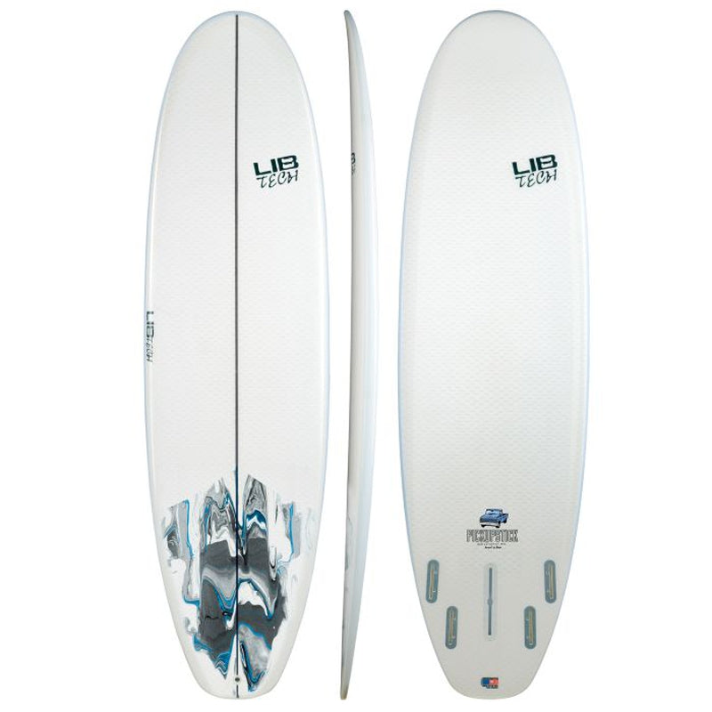 Lib Tech 6'6" Pick Up Stick Funboard 45.3L - black