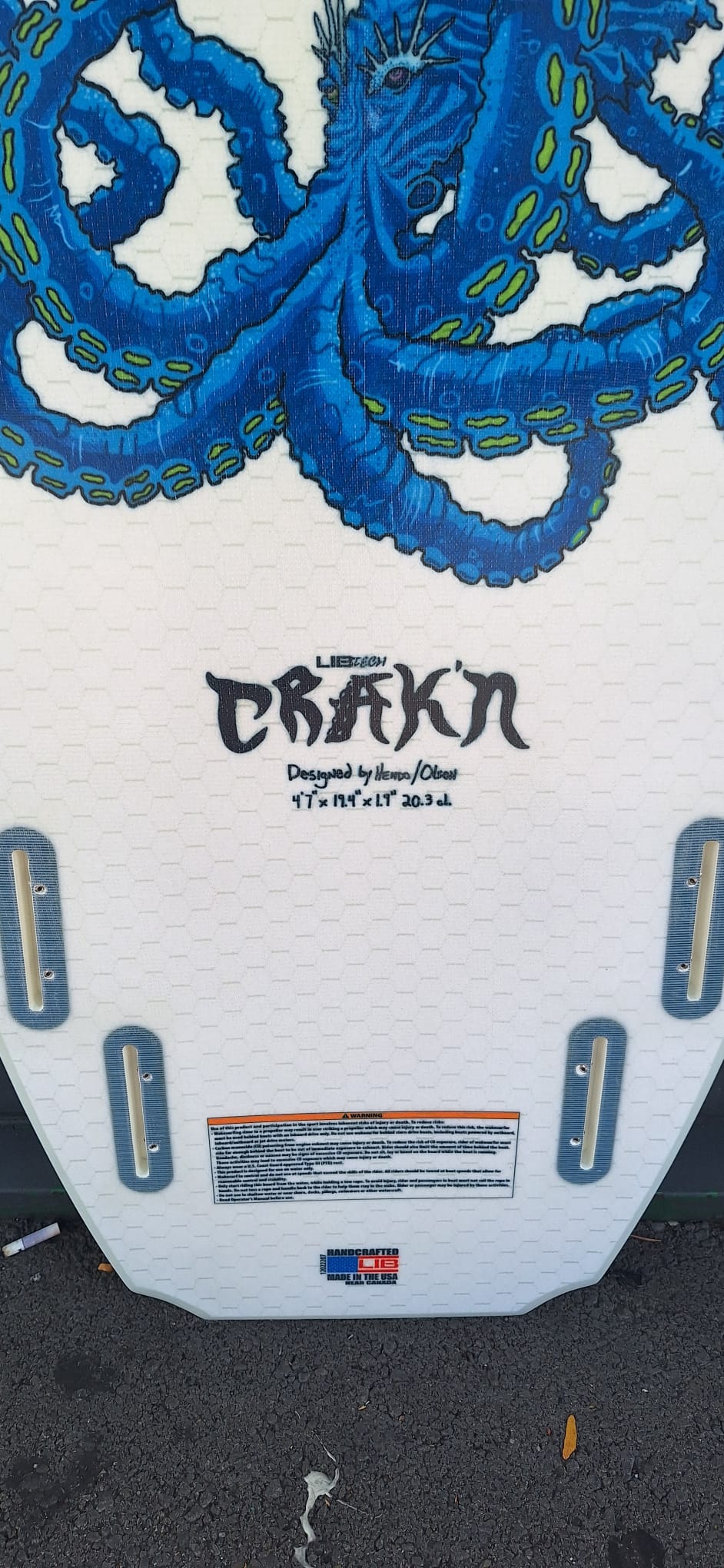 Lib Tech Crak'n 4'7'' 20.3L Wakeskimboard (Occasion)