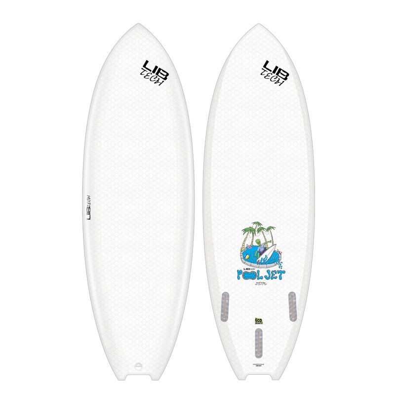 Lib Tech Surfboard Pool Jet 5'0" 24.8L