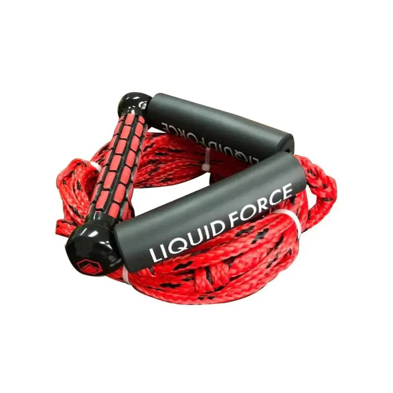 Liquid Force Wake Surf Combo Handle - Red