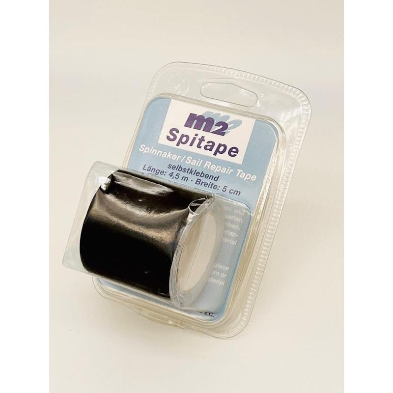 M2 Spitape aus Spinnaker Nylon 4.5m x 5cm - schwarz
