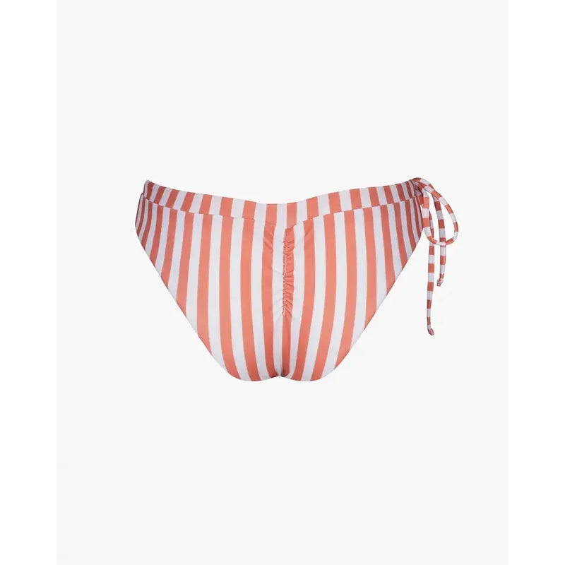 Main Design Bikini Bottom Blush - coconut stripes