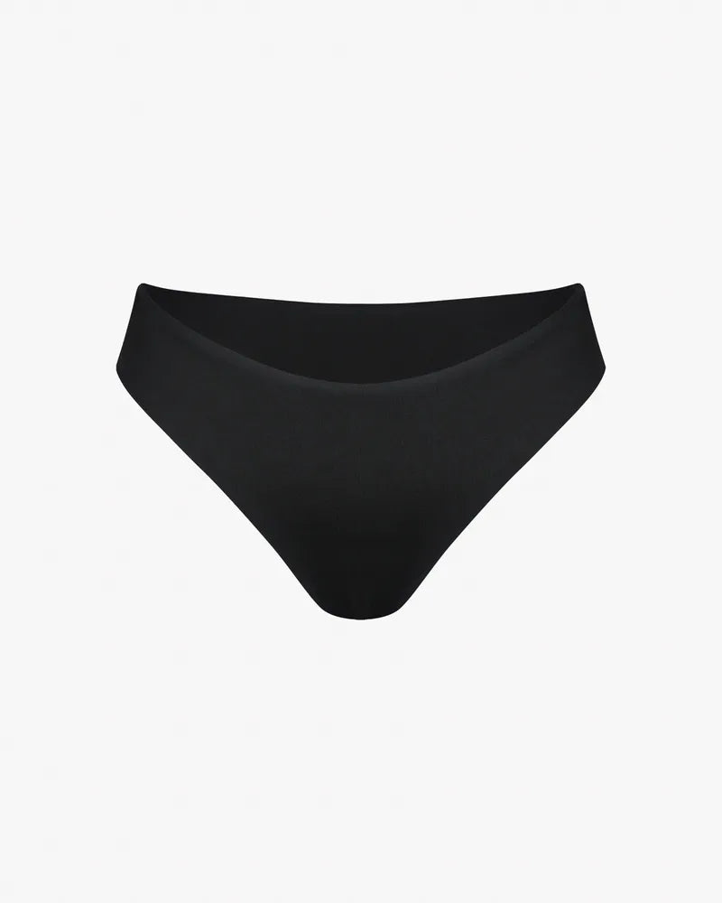 Main Design Bikini Bottom Luxe - black