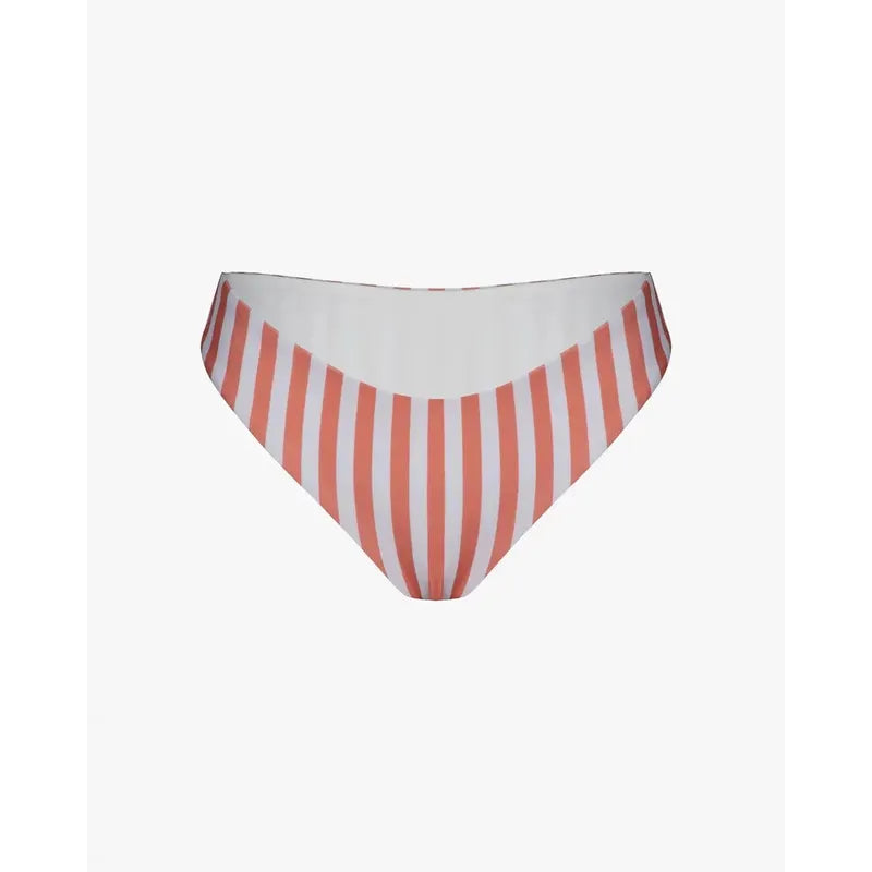 Main Design Bikini Bottom Luxe - coconut stripes