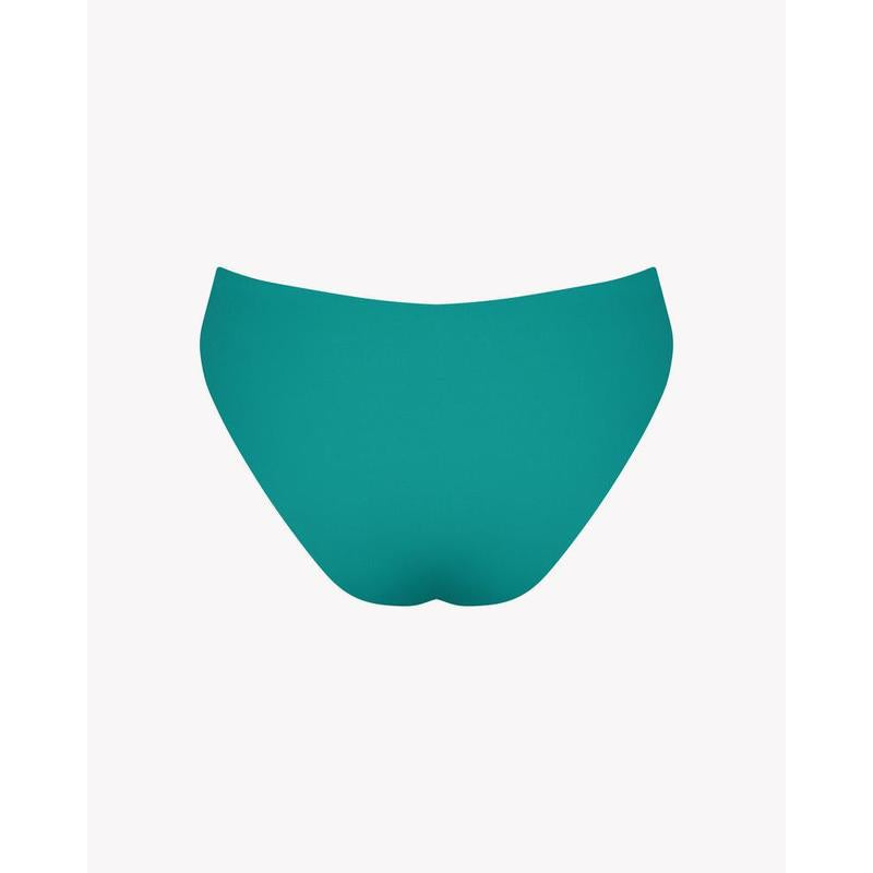 Main Design Bikini Bottom Luxe - emerald / hey leo