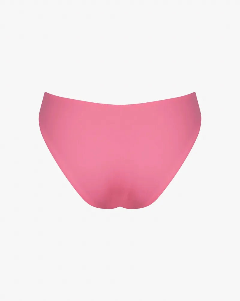 Main Design Bikini Bottom Luxe - pink diamond / jade