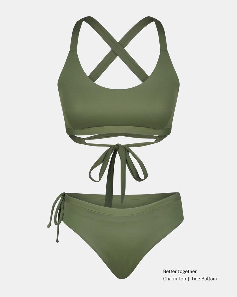 Main Design Bikini Top Charm Surf