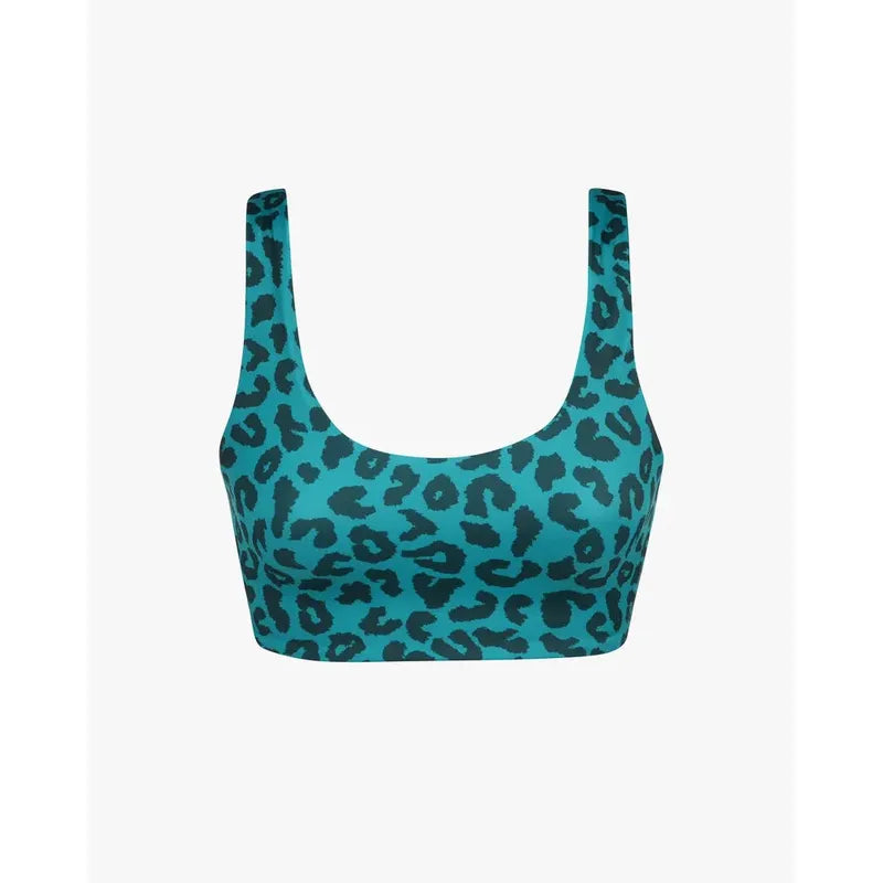 Main Design Bikini Top Hale - emerald / hey leo