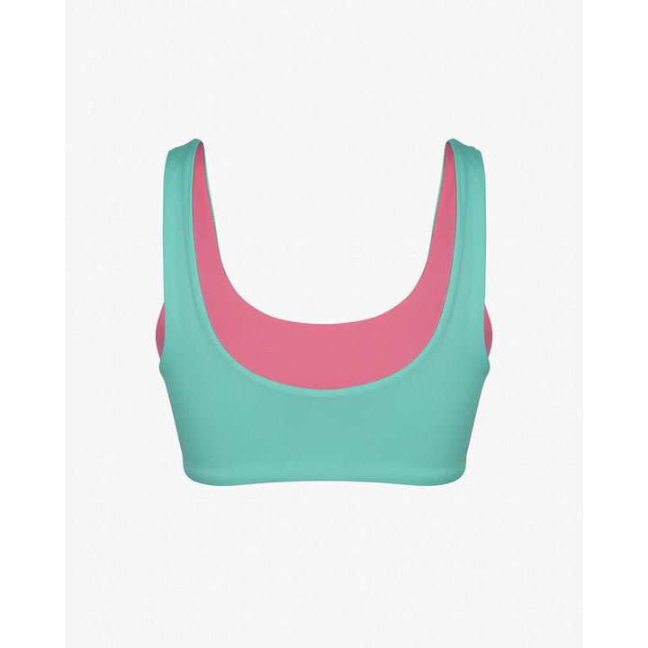 Main Design Bikini Top Hale - pink diamond / jade