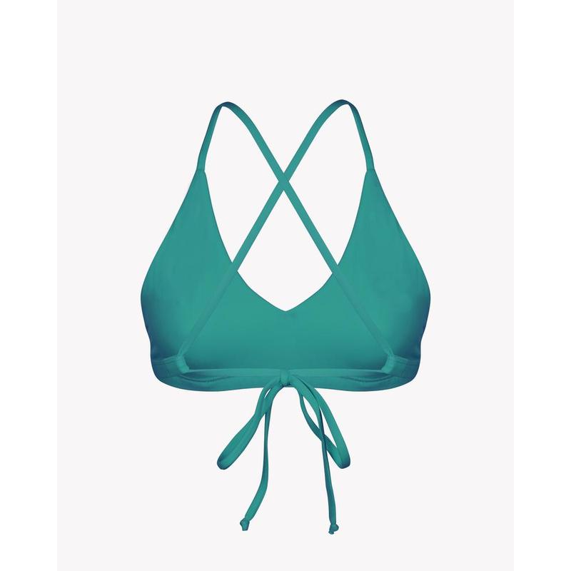 Main Design Bikini Top Pasta - emerald
