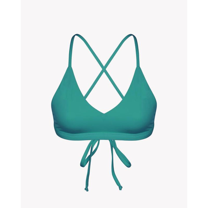 Main Design Bikini Top Pasta - emerald