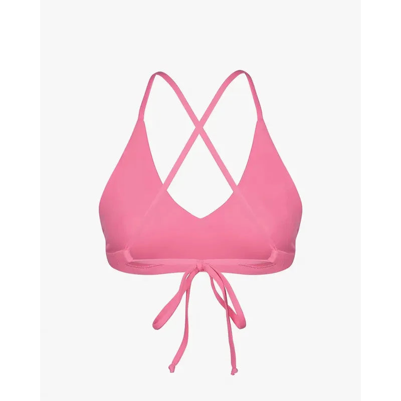 Main Design Bikini Top Pasta - pink diamond