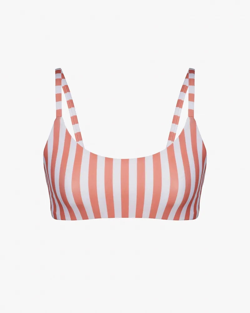 Main Design Bikini Top Sassy - Coconut Stripes