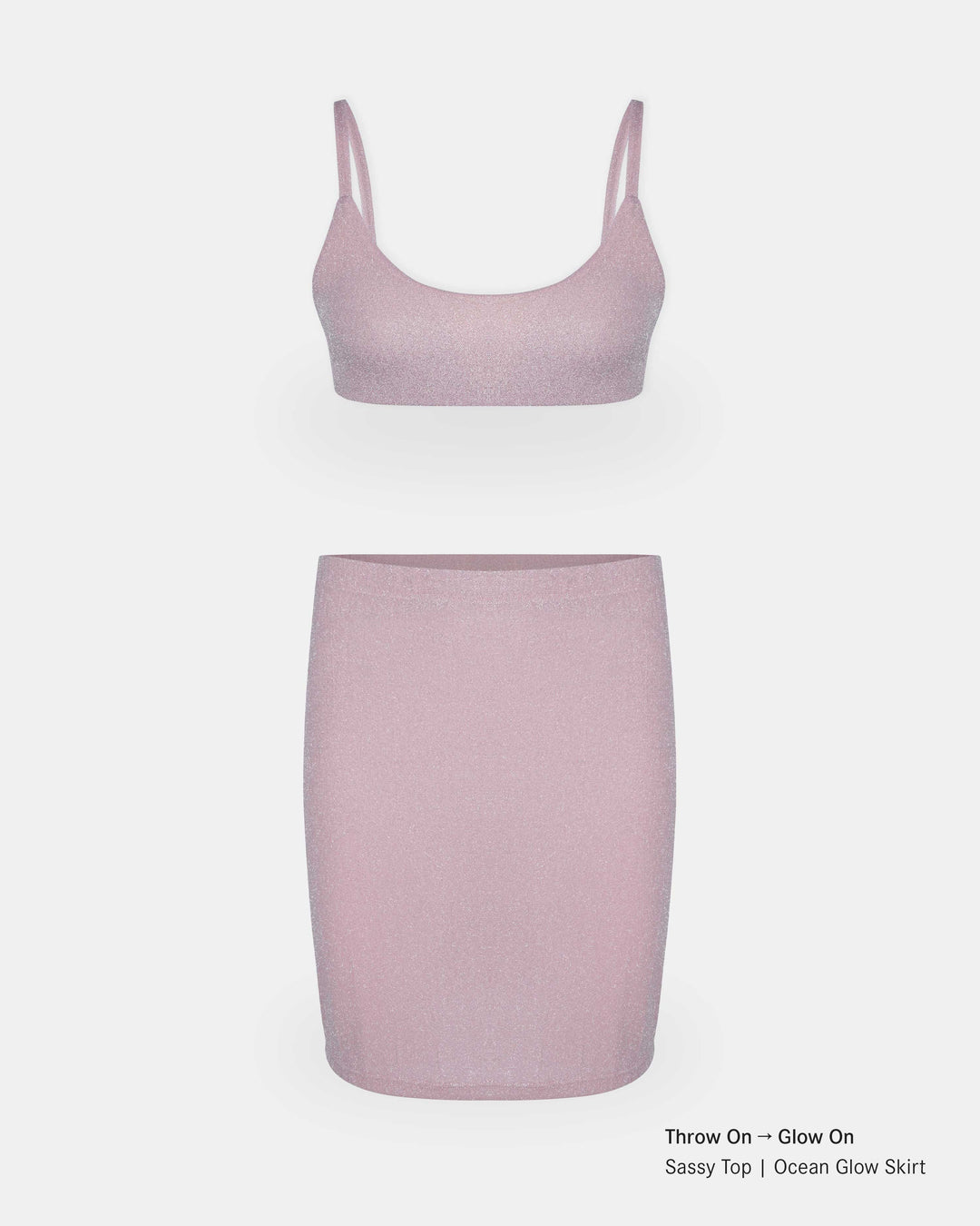 Main Design Bikini Top Sassy Glitter