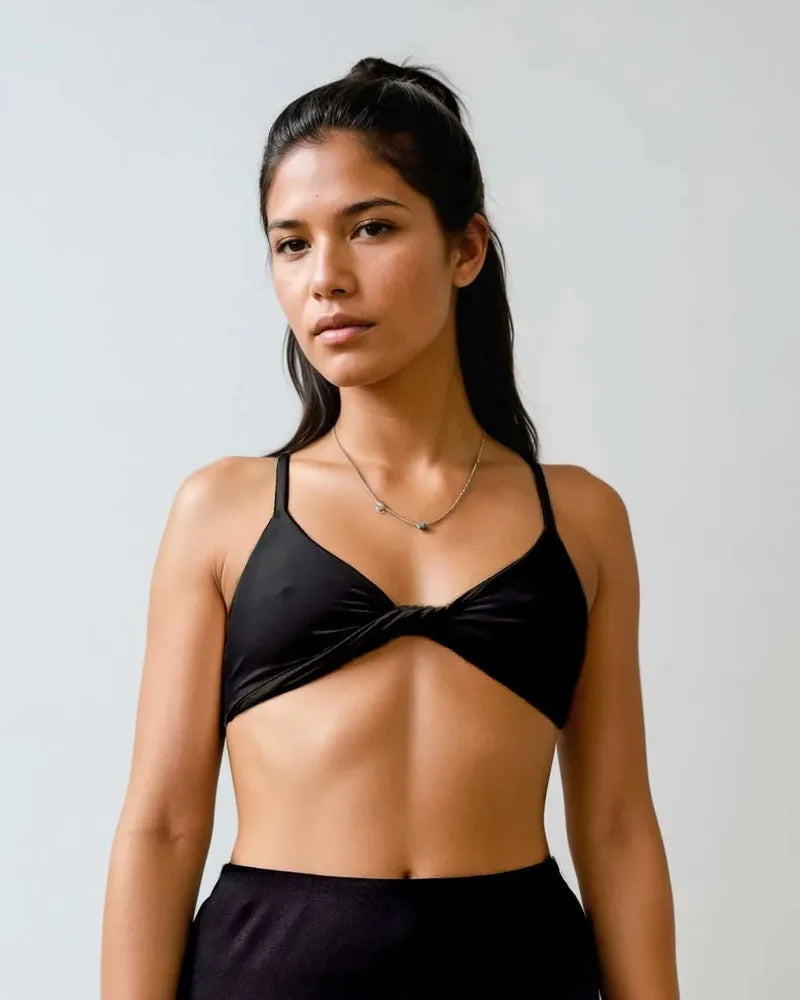 Main Design Damen Bikini Top Sassy - black