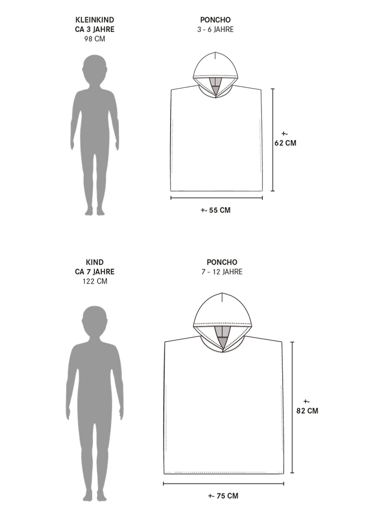 Main Design Kinder Badeponcho Flow