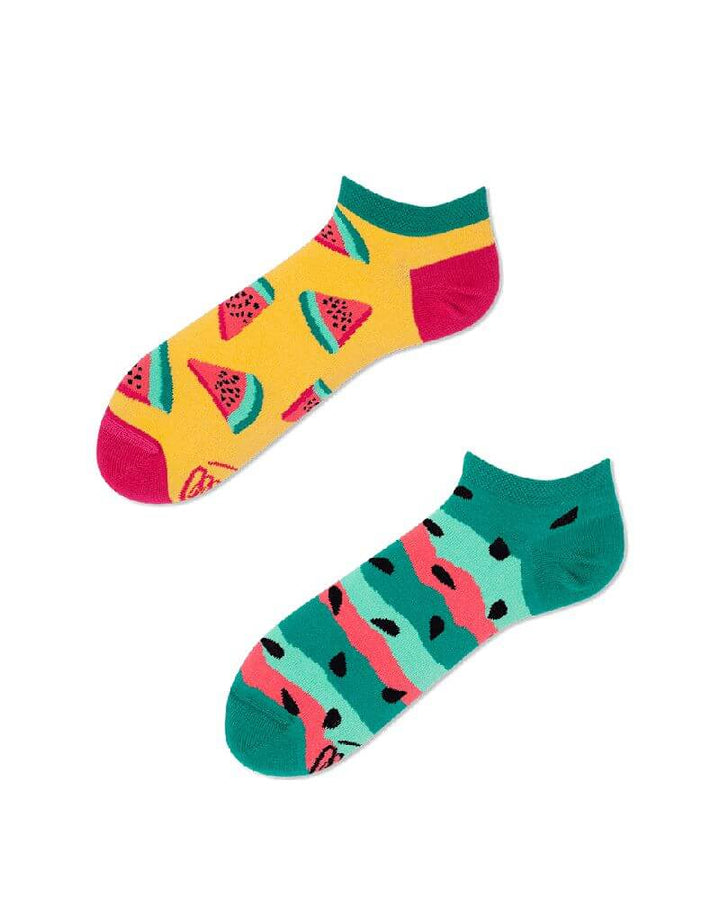 Many Mornings Sneakersocken Watermelon Splash