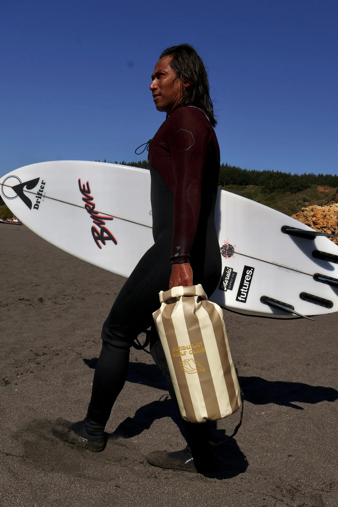 Meraki Supply Co. Dry Bag Sunburnt Surf Club