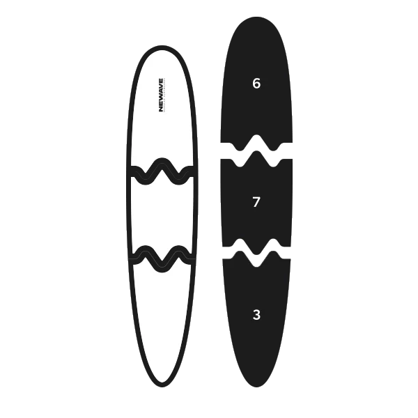 Newave Surfboards Longboard 9'0" 65L (preorder)