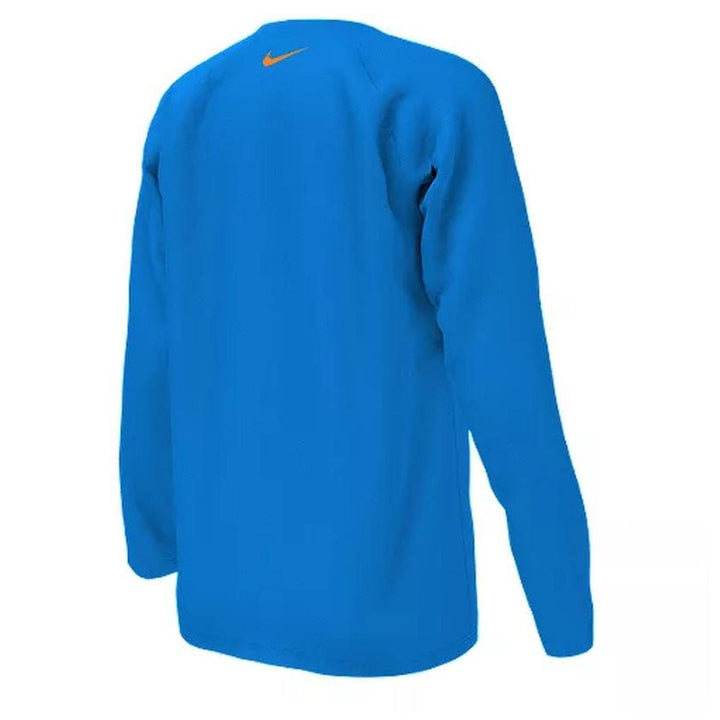 Nike Kinder Lycra langarm Swoosh Hydroguard Coverup - photo blue