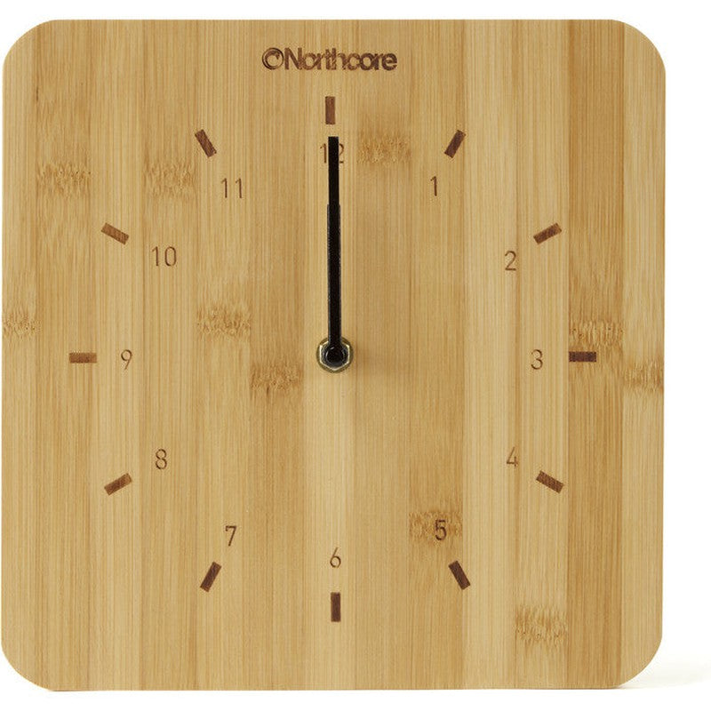 Northcore Bambus Gezeiten WAND Uhr - bamboo