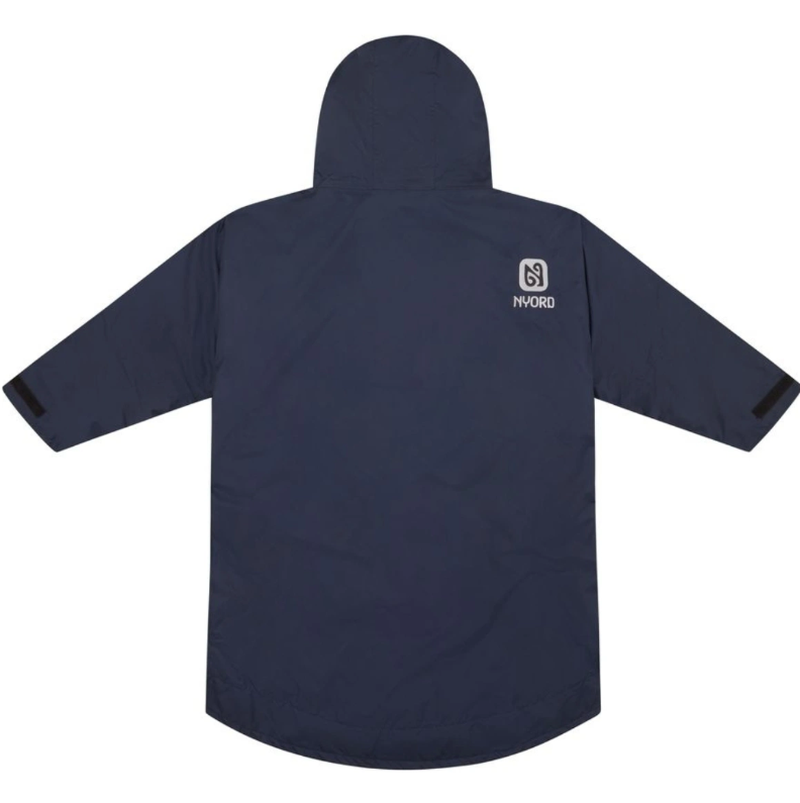 Nyord Primaloft Outdoor Poncho - navy/ecru