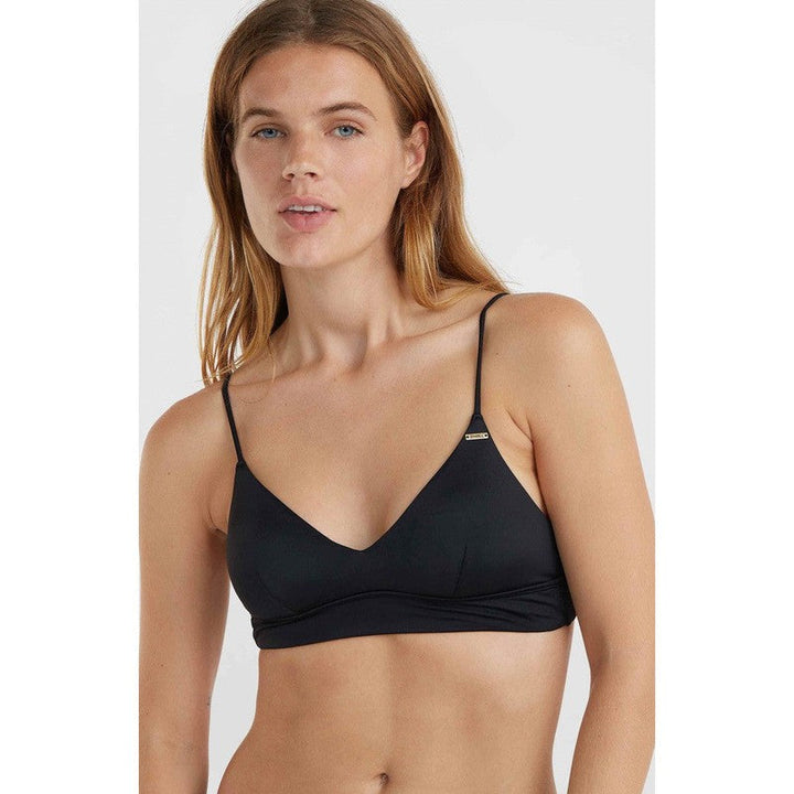 O'Neill Bikini Top Wave - black out / Rosegold