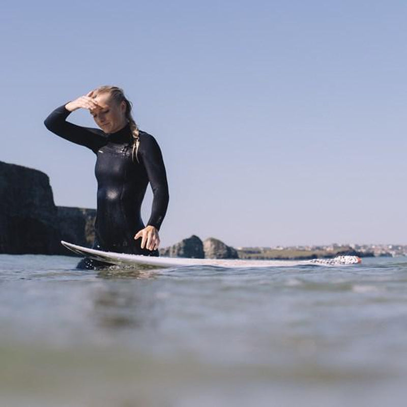 O'Neill Damen 5/4+mm Hyperfreak Chest Zip Neoprenanzug - gunmetal