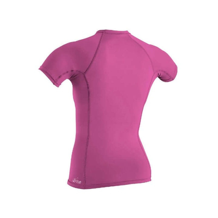 O'Neill Damen Lycra kurzarm Basic Skins - fox pink