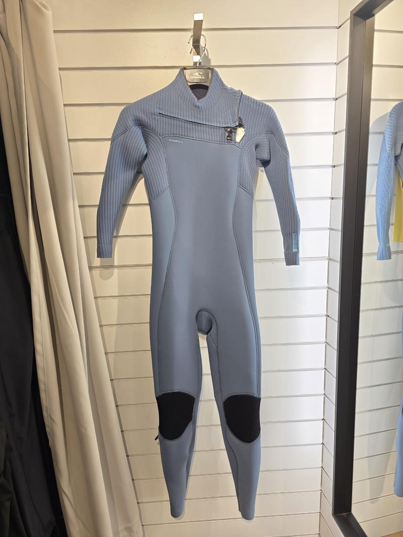 O'Neill Damen Neoprenanzug Hyperfreak 4/3+mm Chestzip - Blau Grösse 8T (Miete)