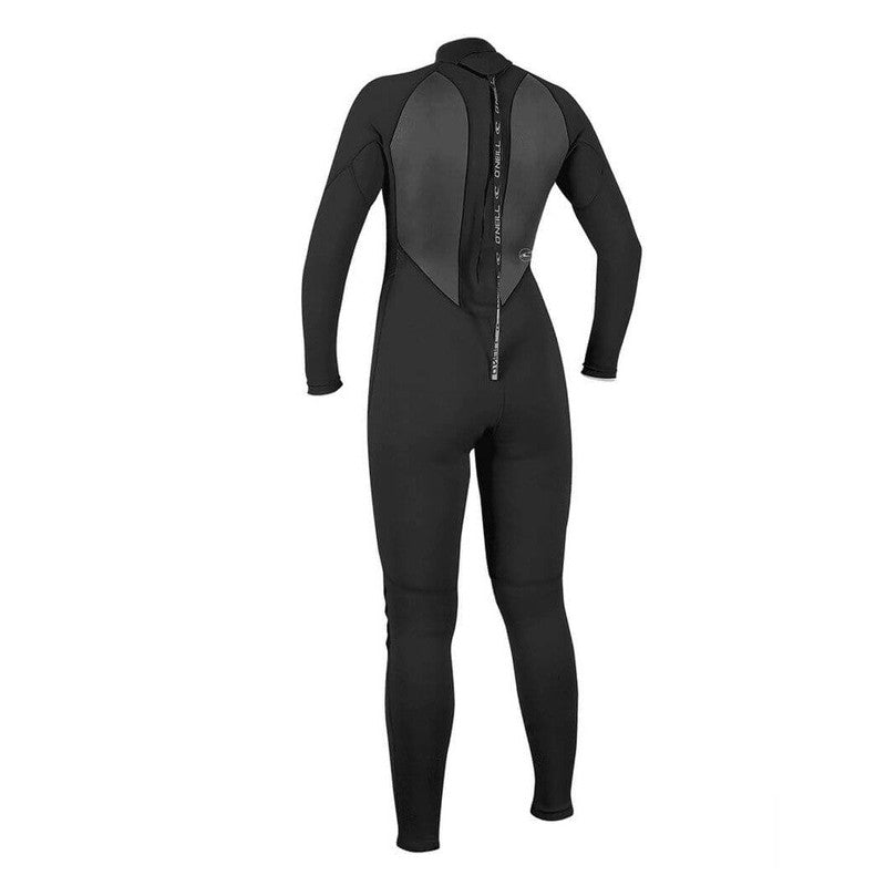 O'Neill Damen Neoprenanzug Reactor 3/2 Backzip - Black