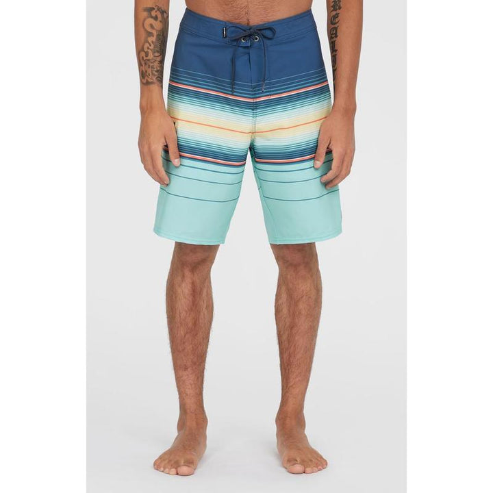 O'Neill Herren Boardshort Hyperfreak Heat Stripe 21" - Indigo Heat Stripe