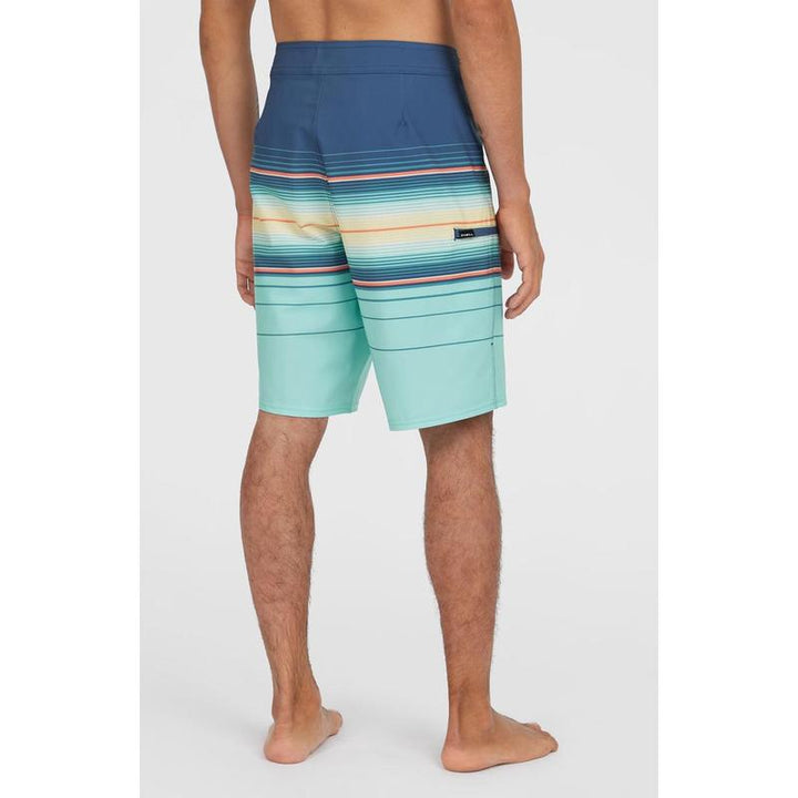 O'Neill Herren Boardshort Hyperfreak Heat Stripe 21" - Indigo Heat Stripe