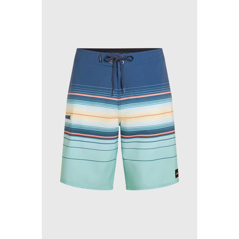 O'Neill Herren Boardshort Hyperfreak Heat Stripe 21" - Indigo Heat Stripe