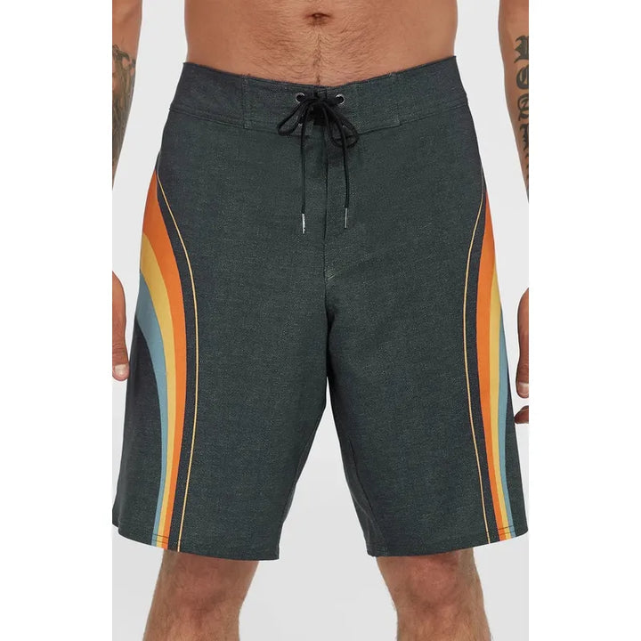 O'Neill Herren Boardshorts Originals Longboard 19' - black original stripe
